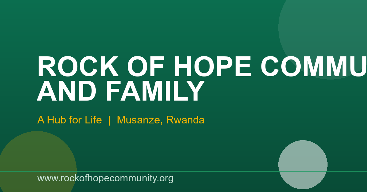 Rock of Hope Community and Family (ROHCAF)